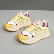 Damen Sportliche High-Top Sneakers mit trendiger Dämpfung und atmungsaktiver Oberflächenstruktur
