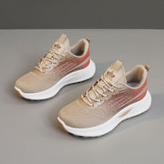 Damen Sportliche Freizeitsneaker mit atmungsaktivem Mesh-Obermaterial und dämpfender Sohle