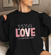 Damen Sweatshirt mit inspirierendem Druck und bequemer Passform