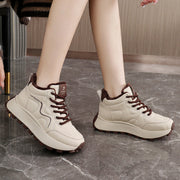 Damen Winterliche High-Top Sneakers mit Wärmeisolierung und rutschfester Sohle