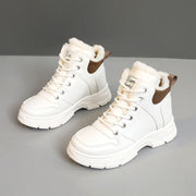Damen Winterliche High-Top Sneakers mit kuscheligem Futter