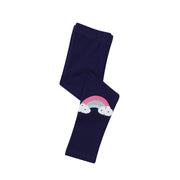 Mädchen Leggings mit zauberhaften Einhorn- und Regenbogen-Applikationen Drune
