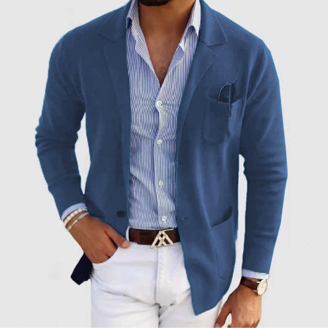 Herren modernes Strick-Sakkos Aliams