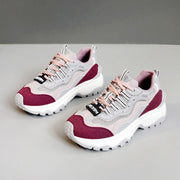 Damen trendige Chunky Sneakers mit atmungsaktivem Mesh und stabiler Sohle