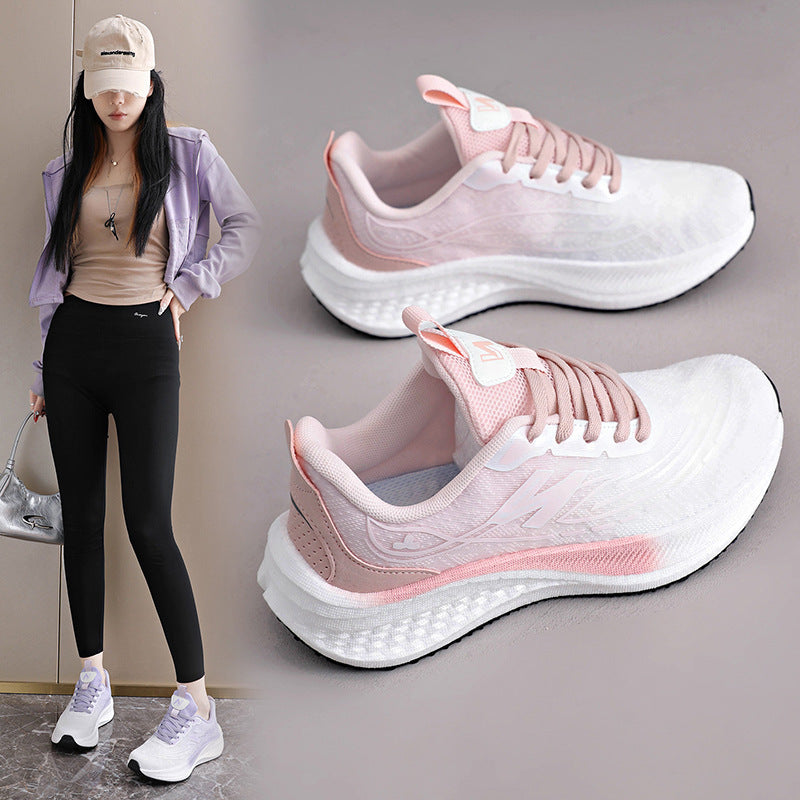 Damen Sportliche Laufschuhe mit atmungsaktiver Mesh-Oberfläche und dämpfendem Fußbett