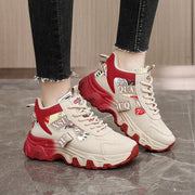 Damen Sportliche Sneakers mit modischem Design und rutschfester Sohle
