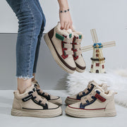 Damen Winterliche Sneaker mit weichem Fleece-Futter und rutschfester Sohle