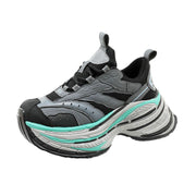 Damen Sportliche Chunky Sneakers mit ergonomischer Dämpfung und atmungsaktiver Mesh-Oberfläche