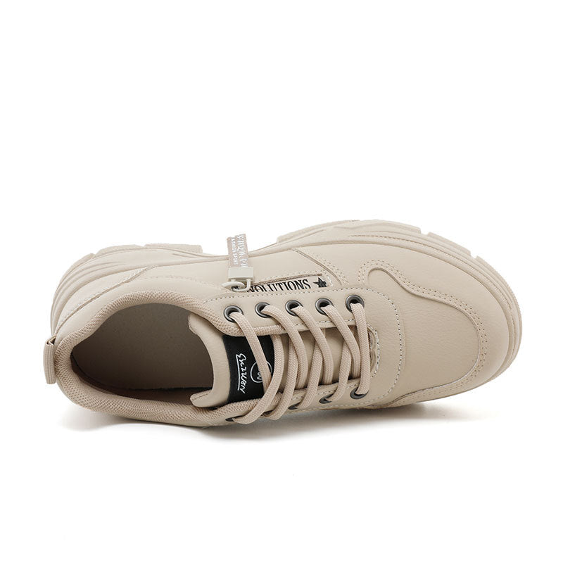 Damen Sportliche Sneakers mit dickem Sohlenprofil und atmungsaktivem Obermaterial