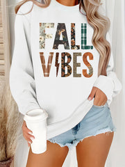 Damen Sweatshirt mit grafischem Aufdruck und bequemem Schnitt