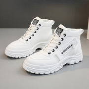 Damen modische High-Top Sneakers mit strapazierfähigem Obermaterial und optimaler Dämpfung