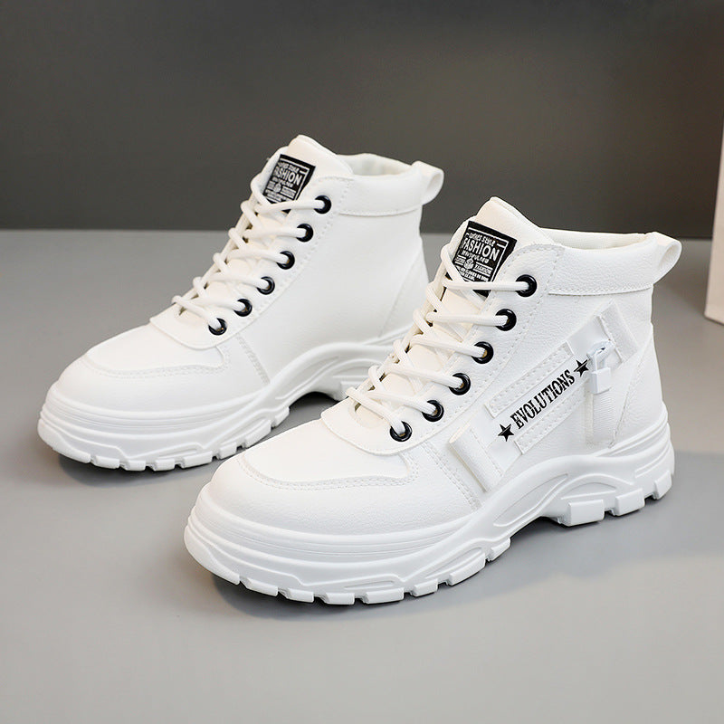Damen modische High-Top Sneakers mit strapazierfähigem Obermaterial und optimaler Dämpfung