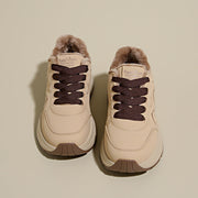 Damen Sneakers mit robuster Gummisohle und atmungsaktivem Mesh-Obermaterial