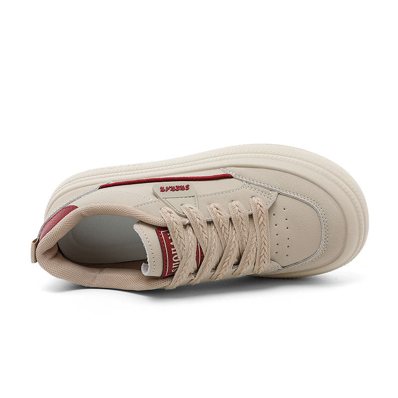 Damen Plateausneaker mit sportlicher Polsterung und modischem Design