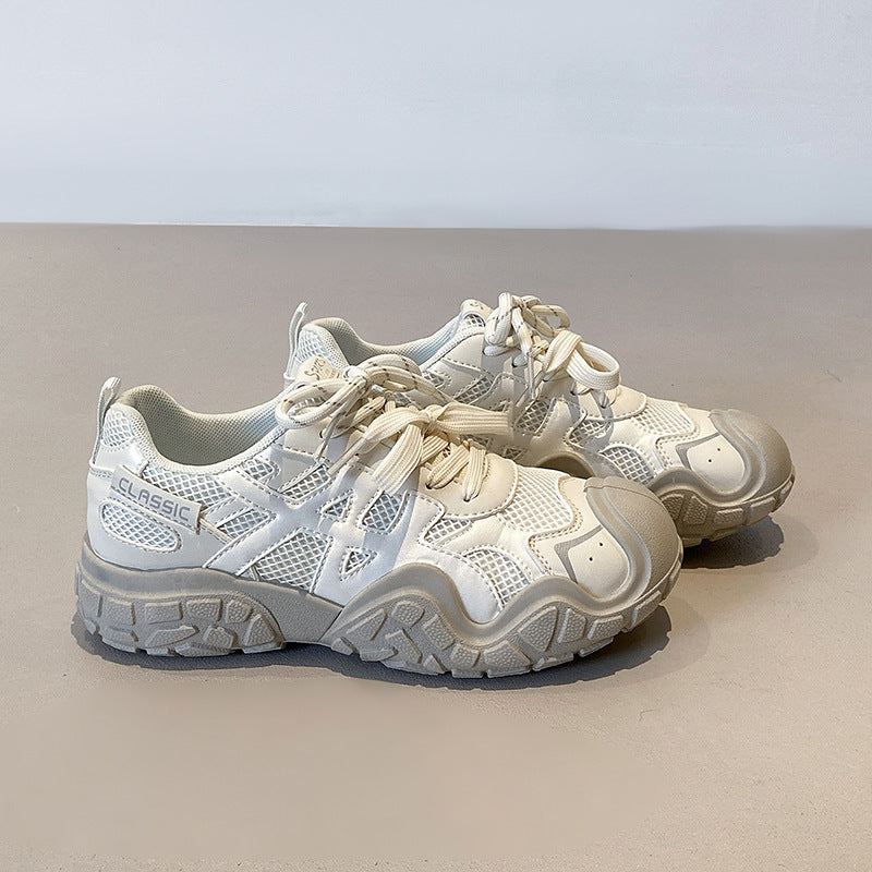 Damen sportliche Sneakers mit atmungsaktiver Mesh-Oberfläche und rutschfester Sohle