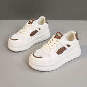 Damen modische Chunky Sneakers mit atmungsaktiver Mesh-Oberfläche und robustem Profil