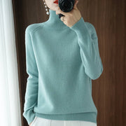 Damen Langärmliger Pullover | Rollkragen