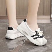 Damen bequeme Sneaker mit atmungsaktivem Obermaterial und dämpfender Laufsohle