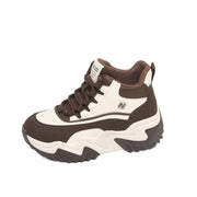 Damen Sportliche High-Top Sneakers mit robustem Profil und dynamischem Design