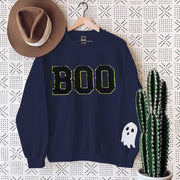 Damen Sweatshirt mit gruseligem Aufdruck
