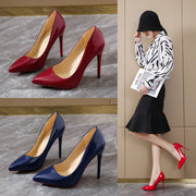 Damen elegante High-Heels mit klassischem spitzem Design Heidi-Mode