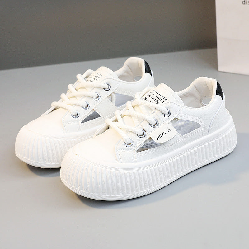 Damen Sportliche Sneaker mit atmungsaktiver Mesh-Oberfläche und flexiblem Design
