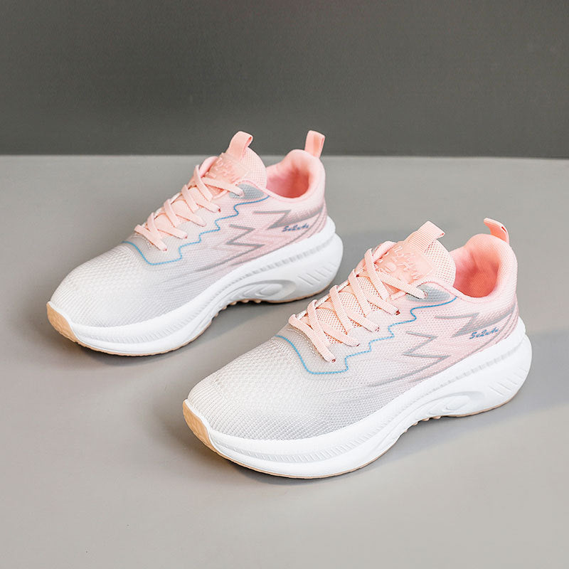 Damen Sportliche Laufschuhe mit atmungsaktivem Mesh-Obermaterial und dämpfender Sohle