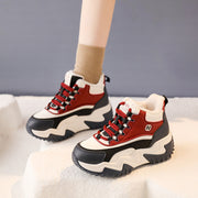 Damen Sportliche High-Top Sneakers mit kuscheligem Innenfutter