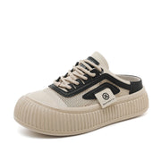 Damen lässige Sneaker mit atmungsaktiver Mesh-Oberfläche und rutschfester Gummisohle