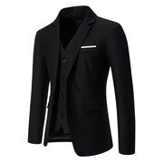 Herren Eleganter Drei-Teilig Anzug Set Heidi-Mode 1749704439