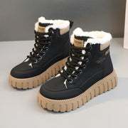 Damen Winterstiefel mit bequemem Fleece-Futter und rutschfester Sohle