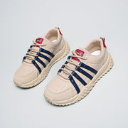 Damen sportliche Freizeitsneaker mit stabiler Sohle und atmungsaktivem Obermaterial
