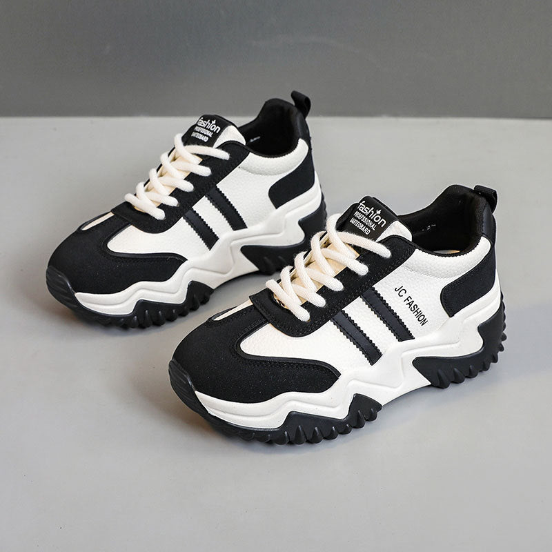 Damen Sportliche Chunky Sneakers mit rutschfester Sohle und atmungsaktivem Obermaterial