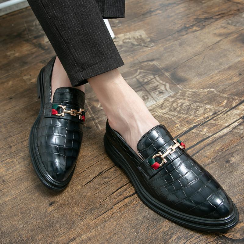 Herren Elegante Loafers aus hochwertigem Leder mit modischen Details
