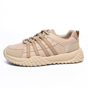 Damen sportliche Freizeitsneaker mit stabiler Sohle und atmungsaktivem Obermaterial