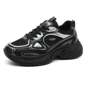 Damen Sportliche Lauf-Sneaker mit atmungsaktiver Mesh-Oberfläche und dämpfendem Fußbett