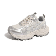 Damen Sportliche Lauf Sneakers mit atmungsaktiver Netzstruktur und dämpfender Sohle