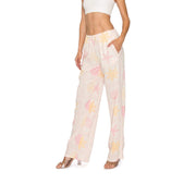 Damen bequeme Schlafhose mit maritimem Muster