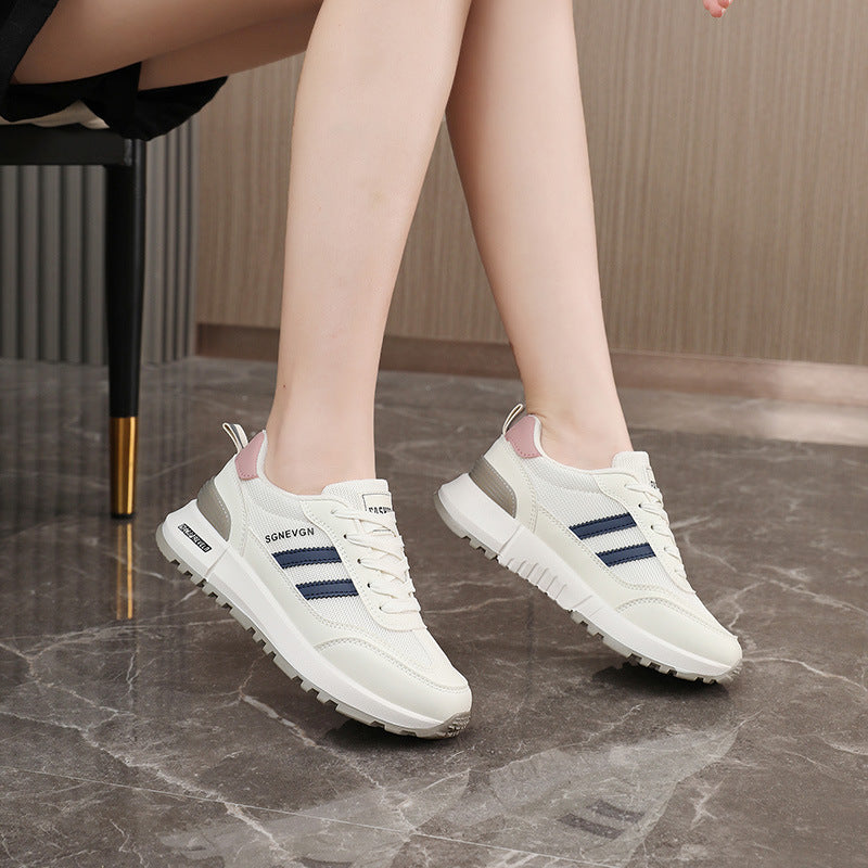Damen Sportliche Sneakers mit atmungsaktiver Mesh-Oberfläche und dämpfender Laufsohle    1771555409