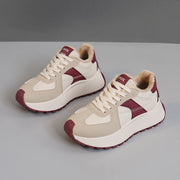 Damen Komfortable Sneakers mit warmem Innenfutter