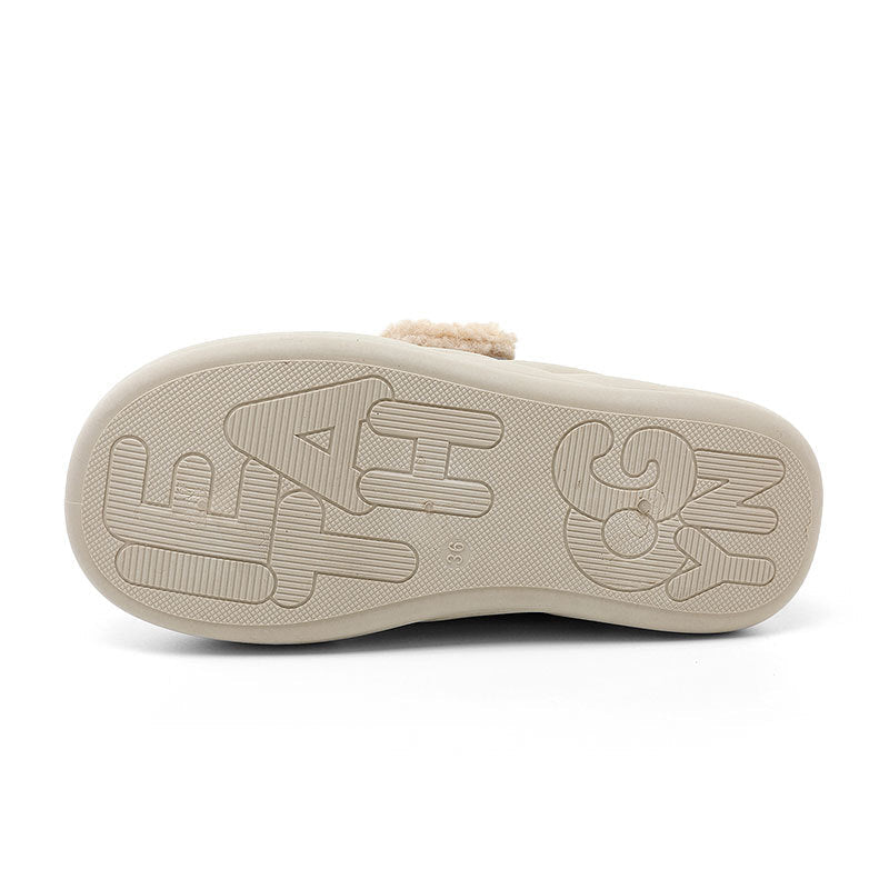 Damen bequeme Slipper mit weichem Innenfutter und rutschfester Sohle