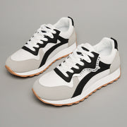 Damen Sportliche Freizeitschuhe mit atmungsaktiven Mesh-Einsätzen und dämpfender Laufsohle