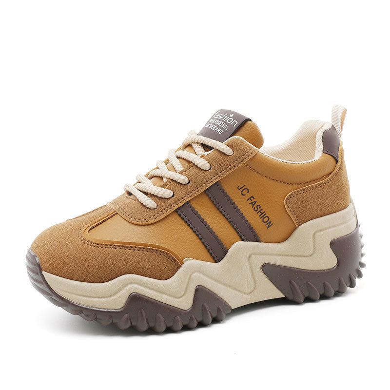 Damen Sportliche Chunky Sneakers mit rutschfester Sohle und atmungsaktivem Obermaterial