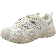 Damen sportliche Allrounder Sneakers mit atmungsaktivem Mesh-Obermaterial und rutschfester Sohle