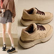 Damen Sneakers mit robuster Gummisohle und atmungsaktivem Mesh-Obermaterial