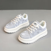 Damen sportliche Sneakers mit gedämpfter Laufsohle und atmungsaktivem Obermaterial