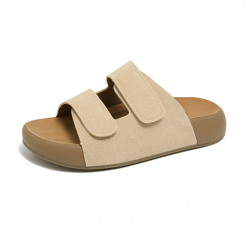 Damen Bequeme Clogs mit verstellbaren Klettverschlüssen und anatomischem Fußbett