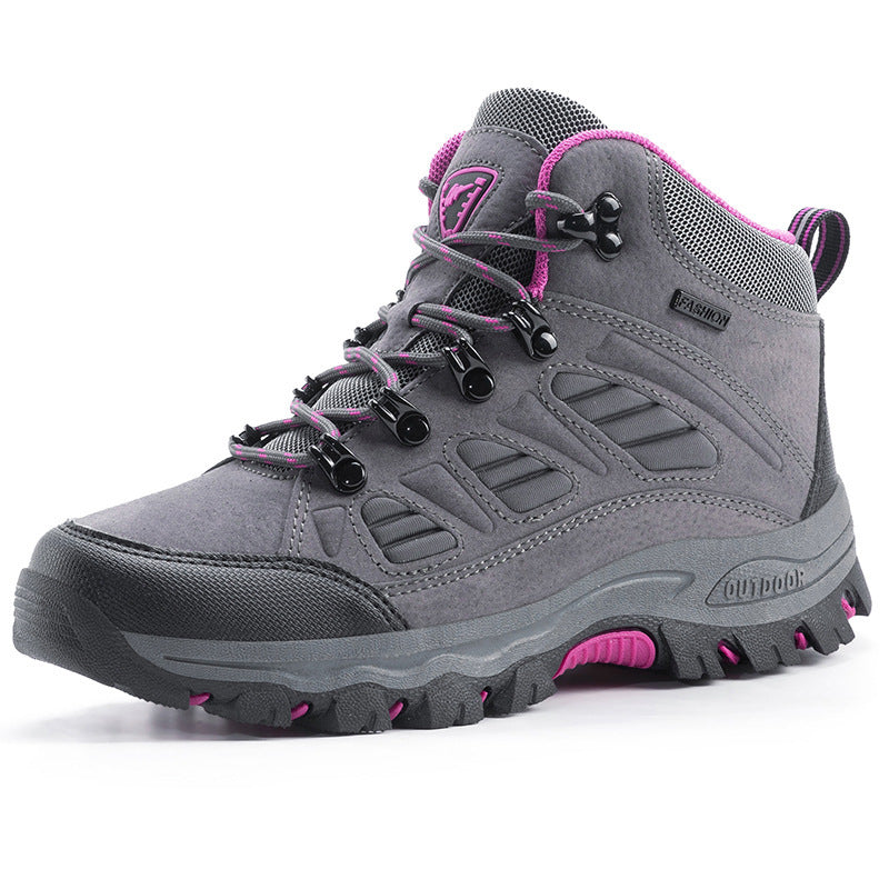 Damen langlebige wasserdichte Wanderschuhe mit hochgriffiger Sohle Heidi-Mode