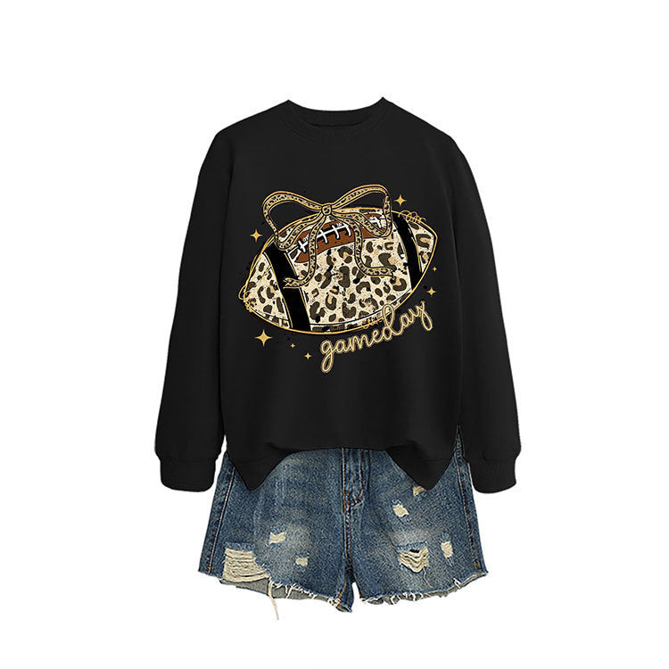 Damen Sweatshirt mit aufregendem Sportmotiv und lässigem Schnitt