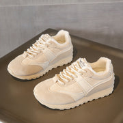 Damen Komfortable Winter Sneakers mit weichem Fleecefutter